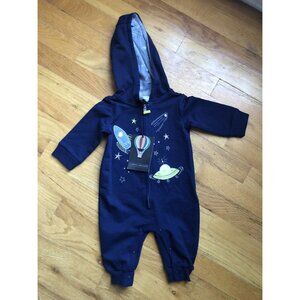 🆕 Jarvis Archer 3-6M Hooded One Piece Romper